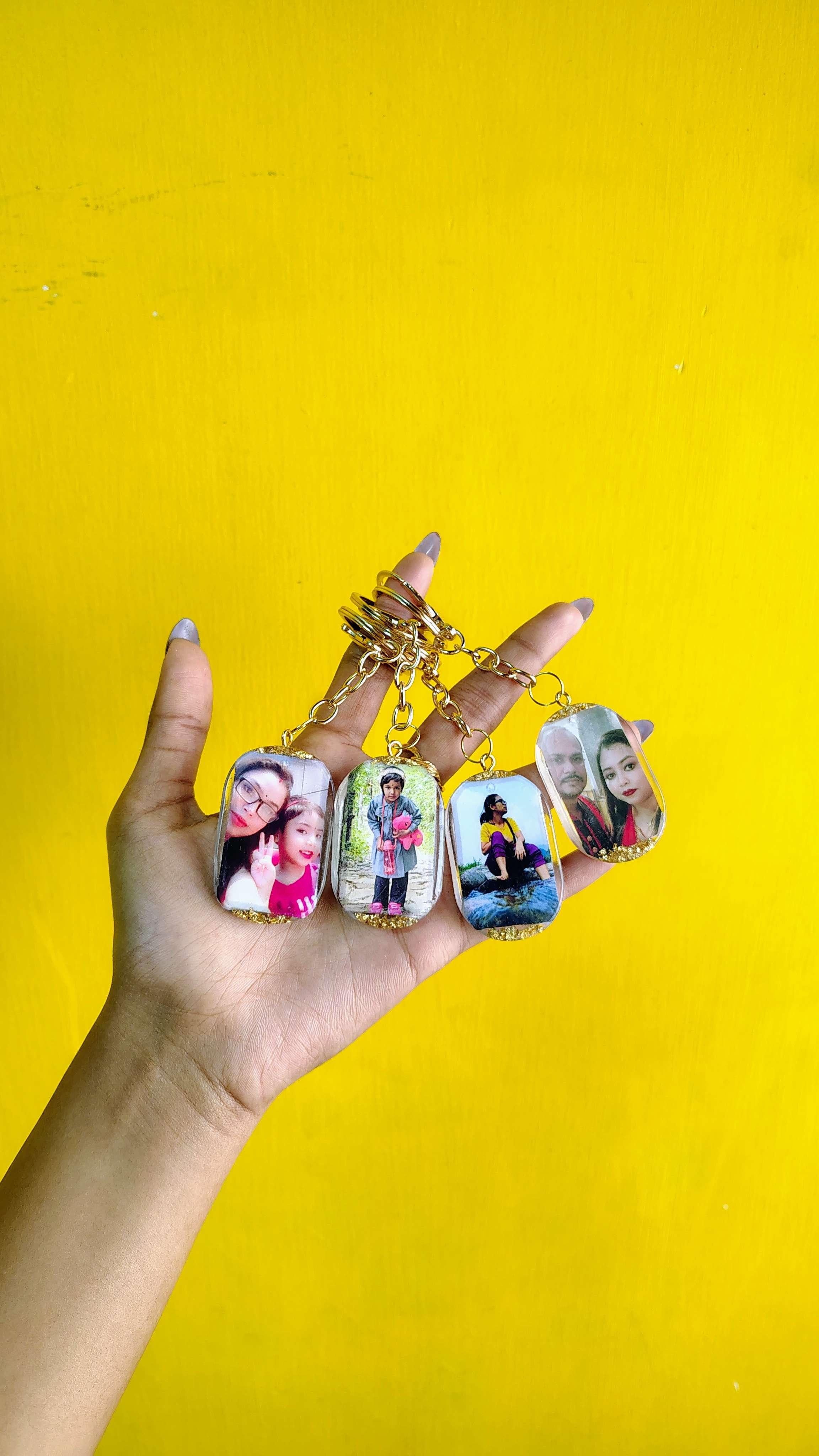 Double sided photo keychain - Image 1
