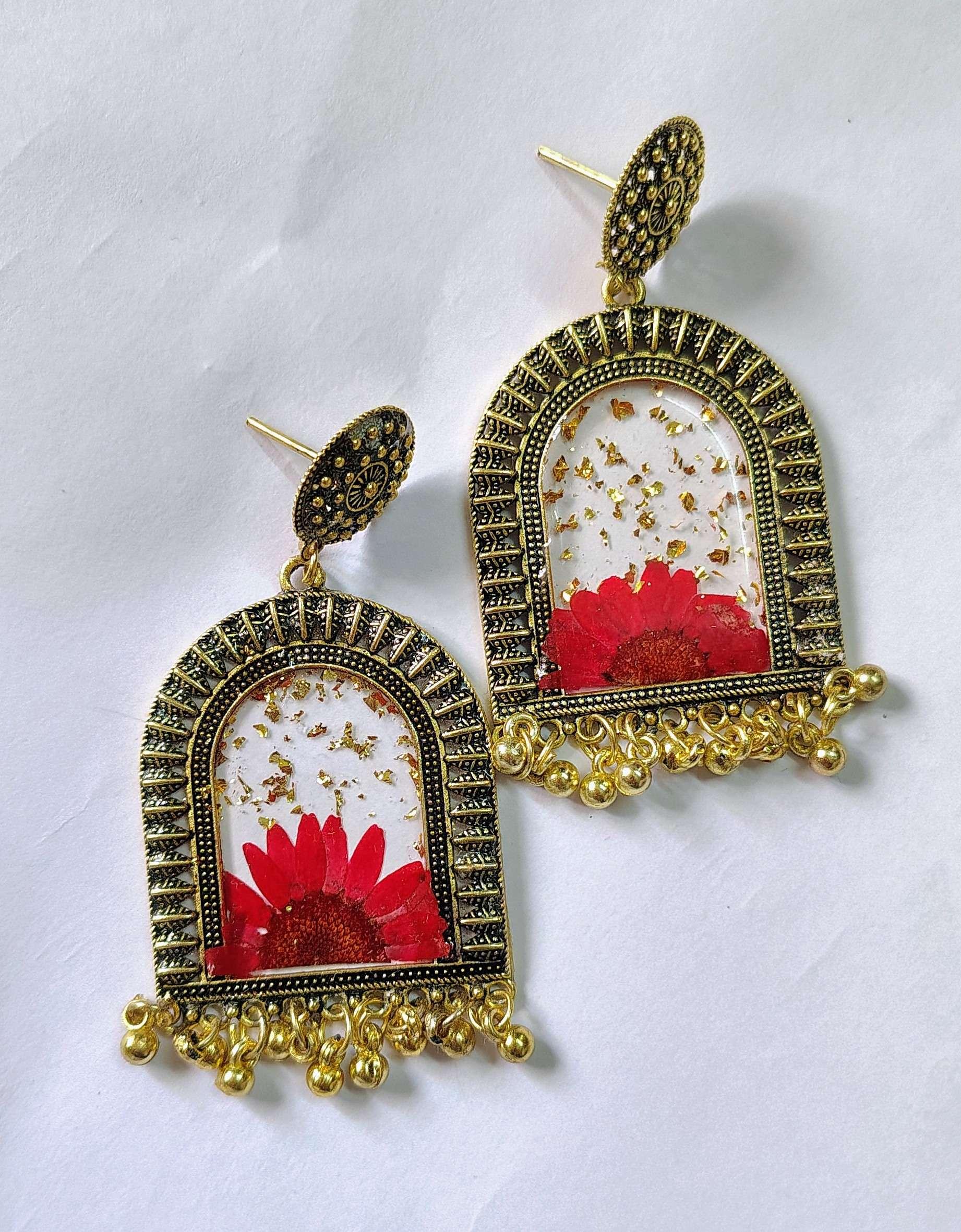 Scarlet Jhumka - Image 1